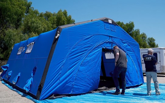 emergency operations tent
